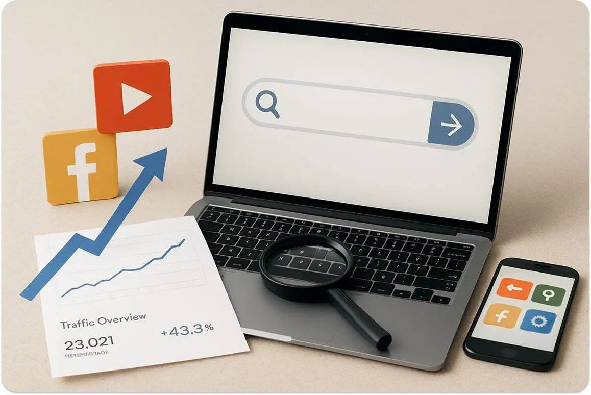 Get Discovered Everywhere Using Search Platforms to Drive Direct Traffic