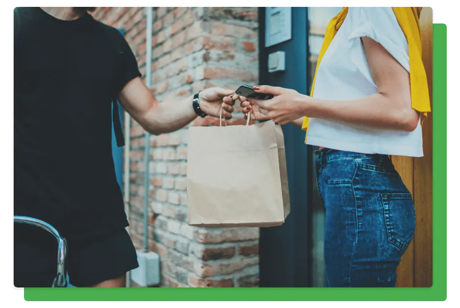 How can I offer delivery service for my food franchise