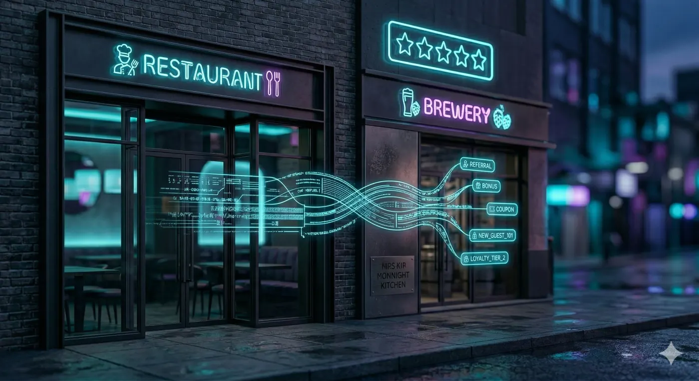 Cross-Promotions via Chat: Partnering with Local Businesses to Recommend Each Other's Services through AI