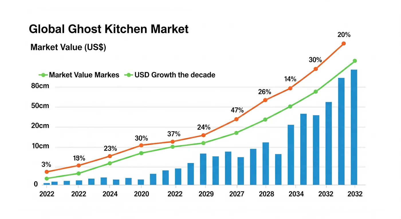 Article image for Ghost Kitchens & Virtual Brands: The Future of Delivery‑Only Dining