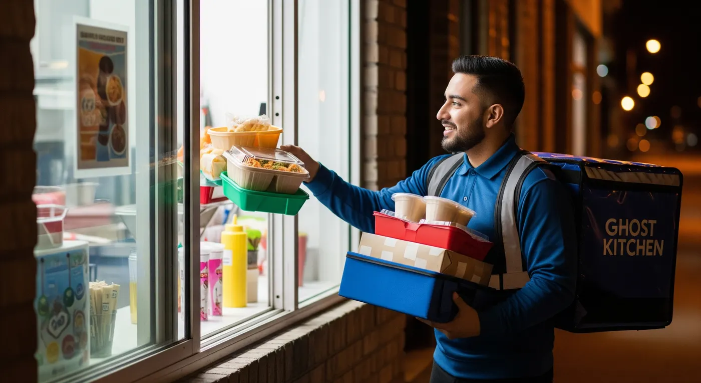 Article image for Ghost Kitchens & Virtual Brands: The Future of Delivery‑Only Dining