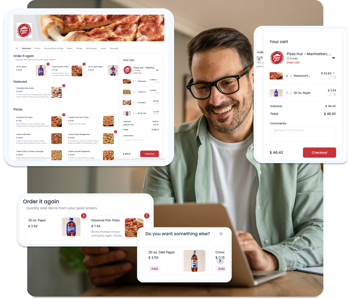 Business Listing Franchise Website Background ordering.co