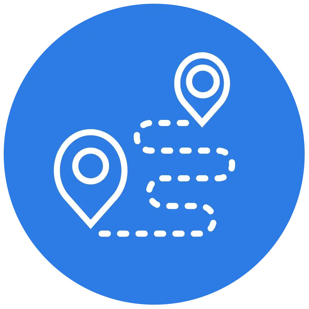Route optimization icon