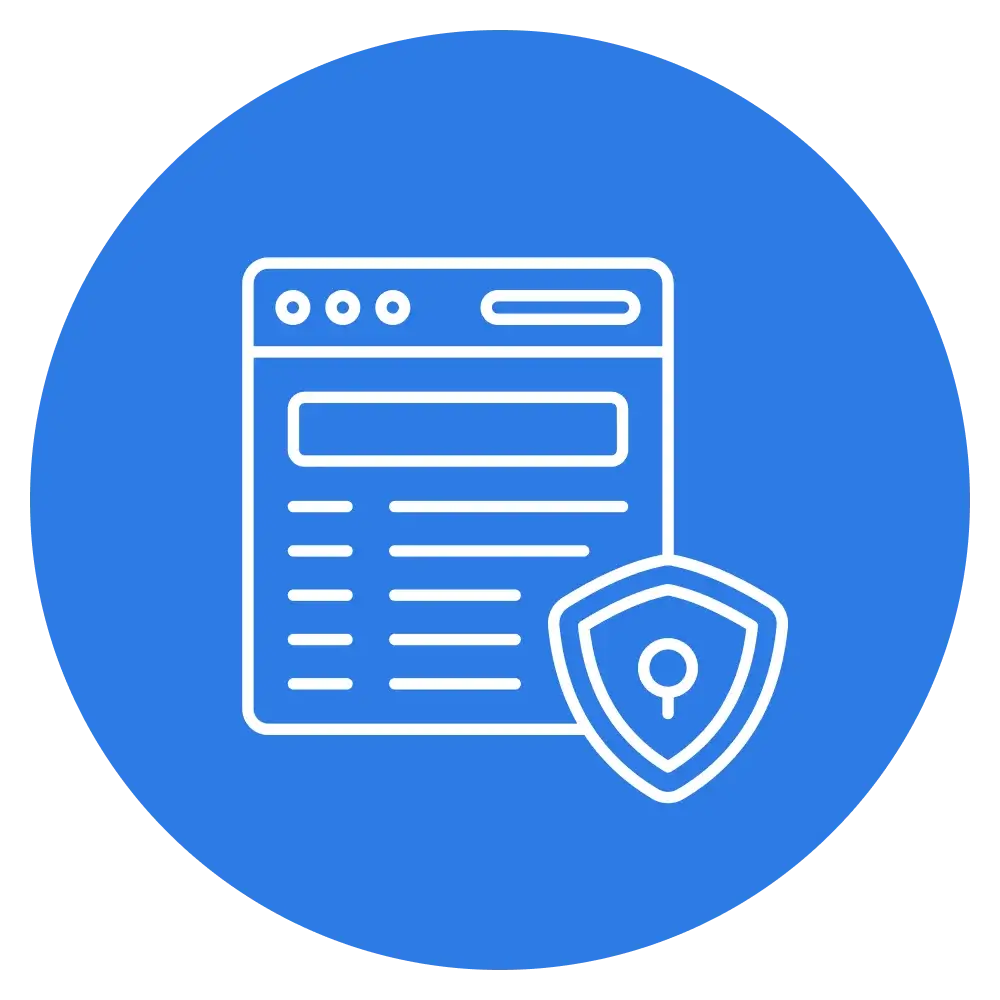 Shield and padlock icon representing gift card security