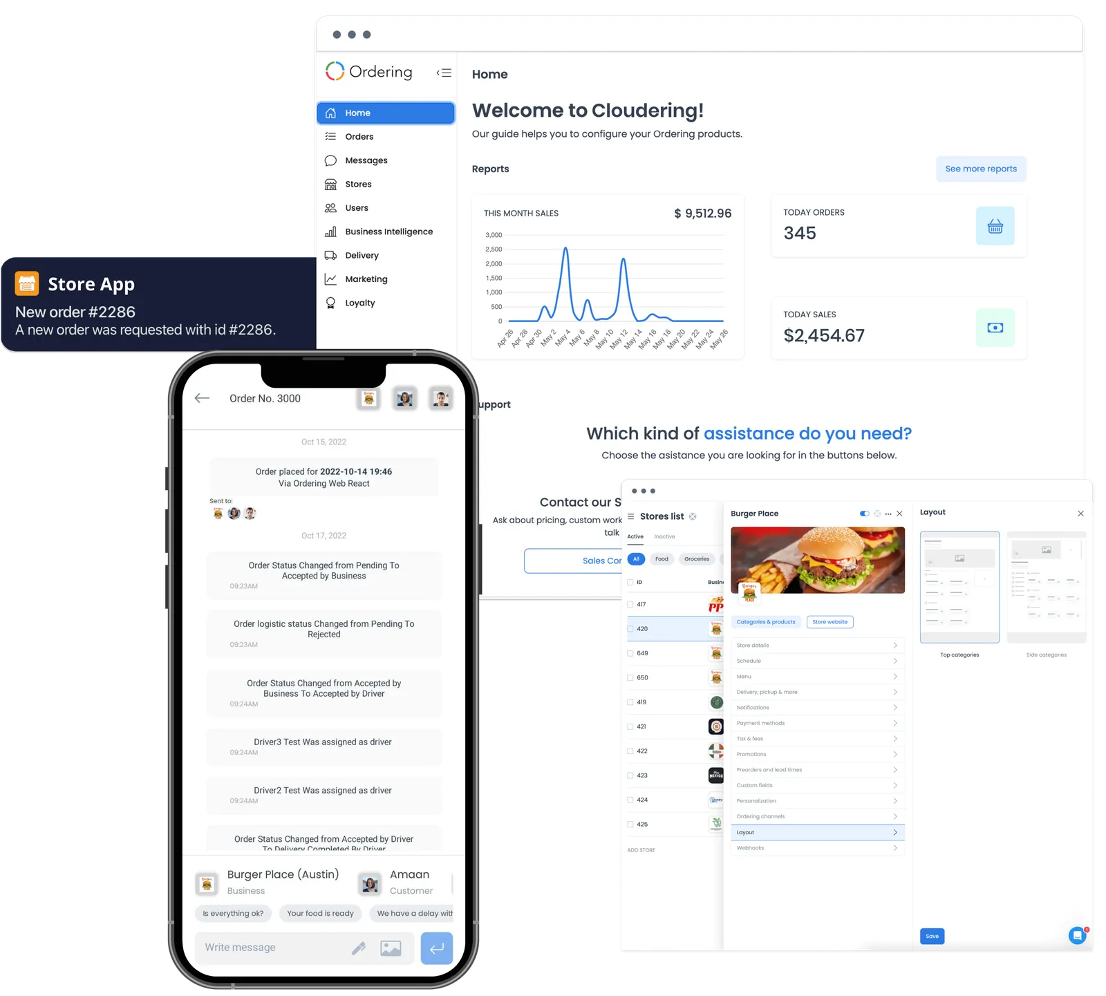 Illustrative local store marketing tools