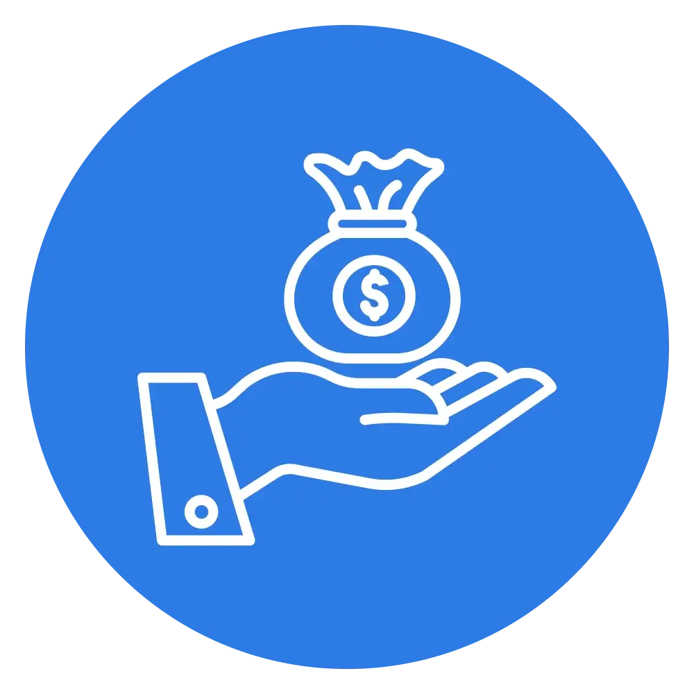 Delivery efficiency icon