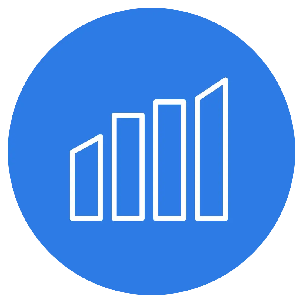 Customizable metrics icon