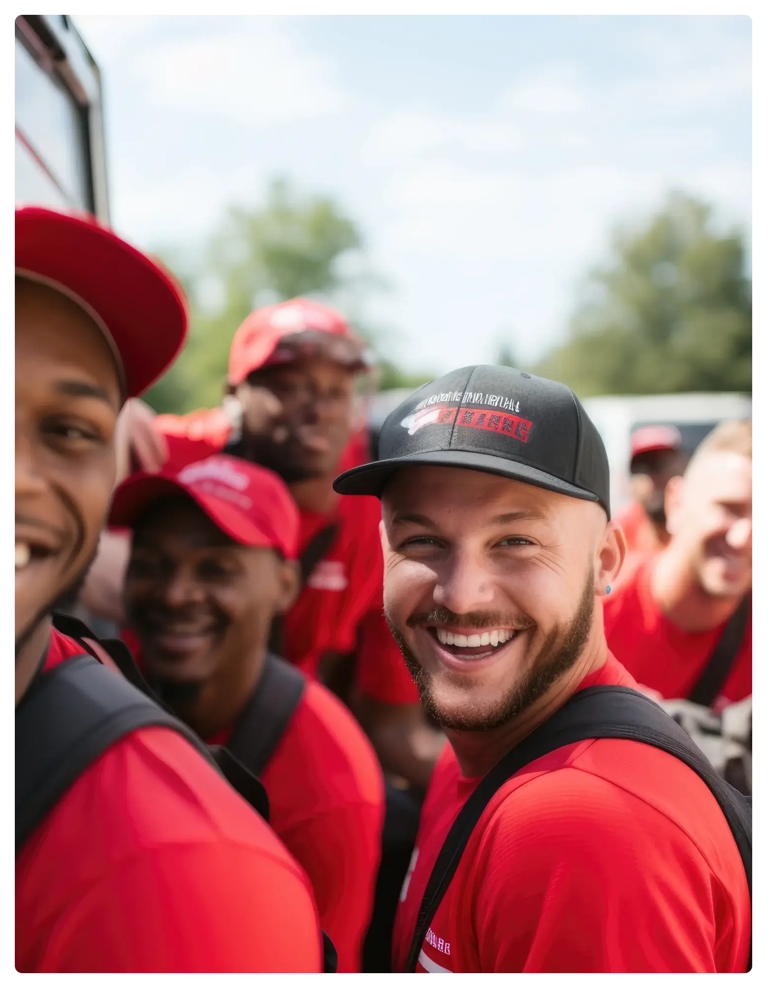 Delivery team illustration