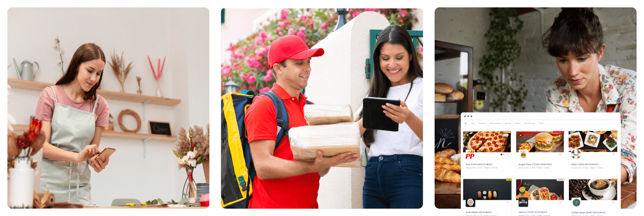 Illustrative local store delivery operations