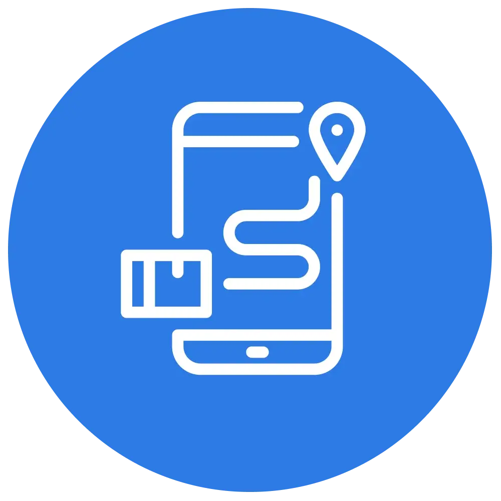 Driver tracking and management icon