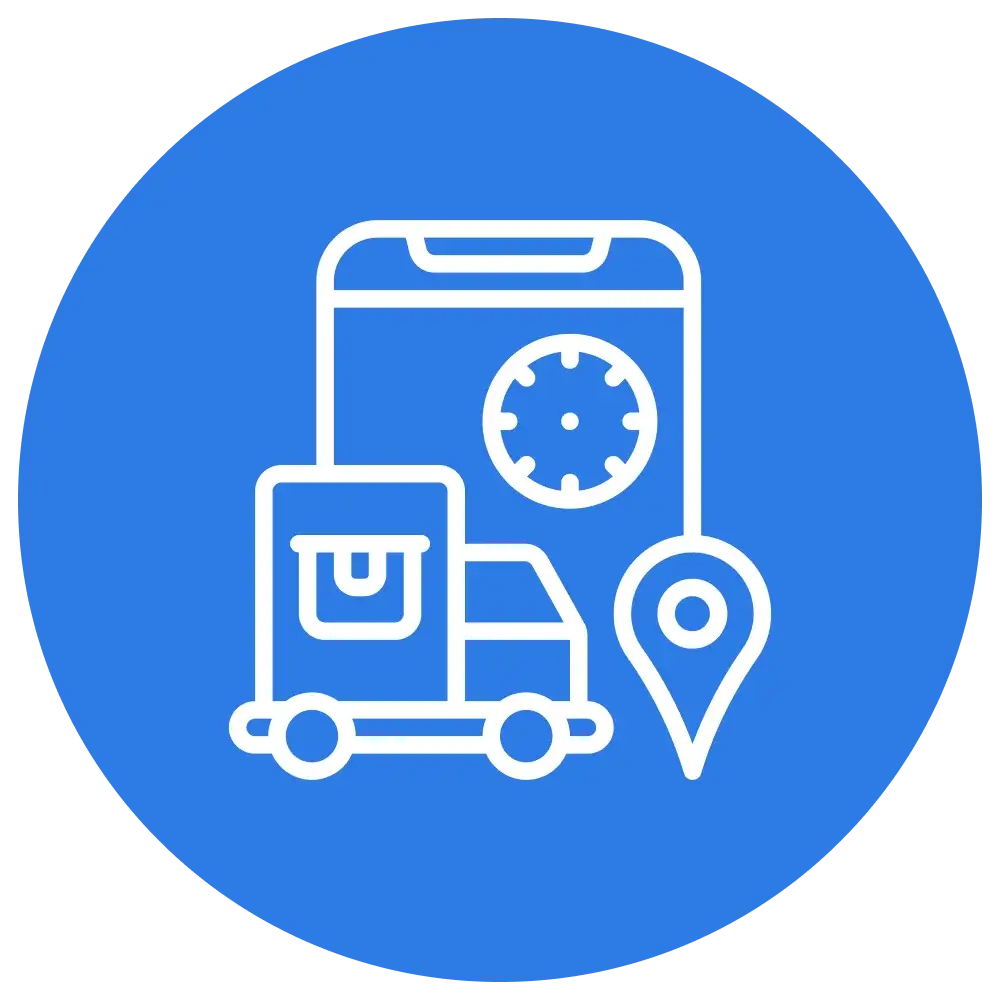 Dispatching and routing icon